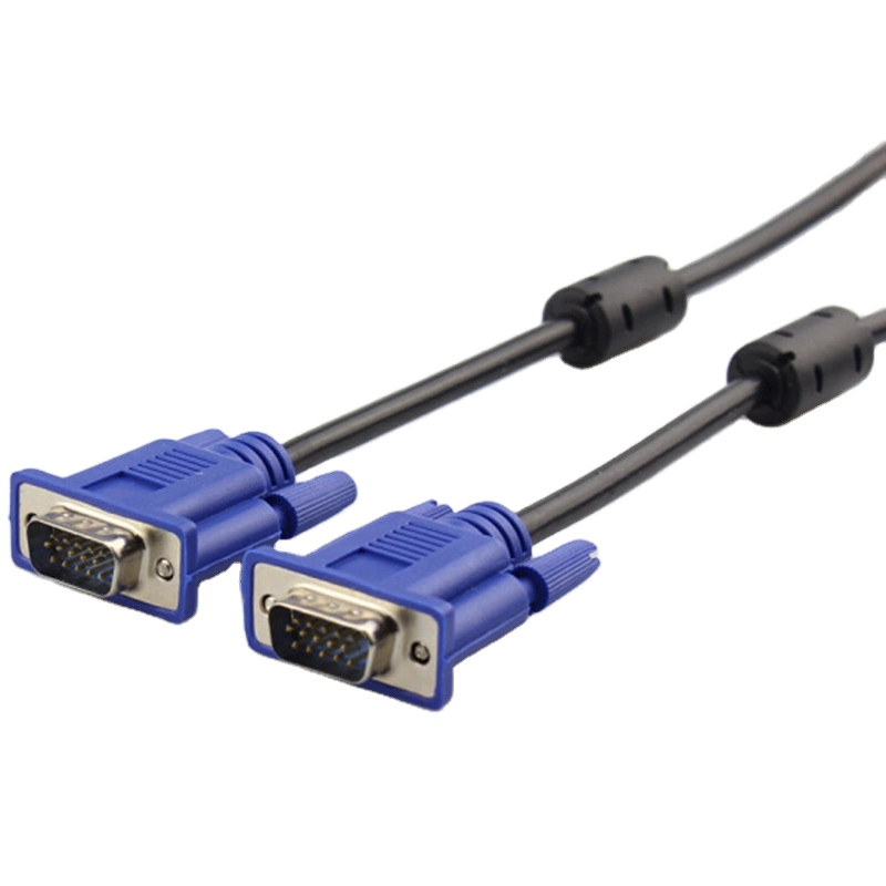 15pin vga to vga cable male to male 1080p VGA SVGA HD15 Male to Male Video Coaxial Monitor Cable