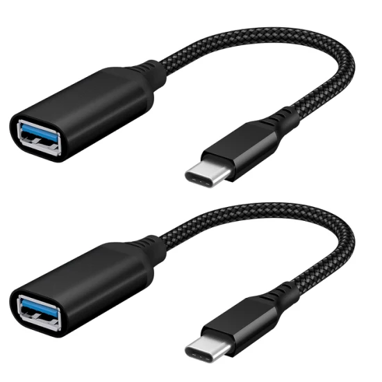 Câble de charge et de données USB 3.0 USB C vers USB femelle OTG