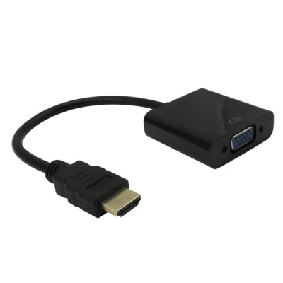 Câble adaptateur convertisseur vidéo HDMI mâle vers VGA femelle 1080P