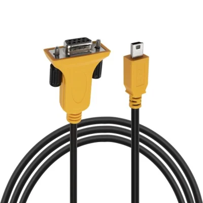 Câble d'extension adaptateur mini USB 2.0 mâle vers RS232dB9 femelle