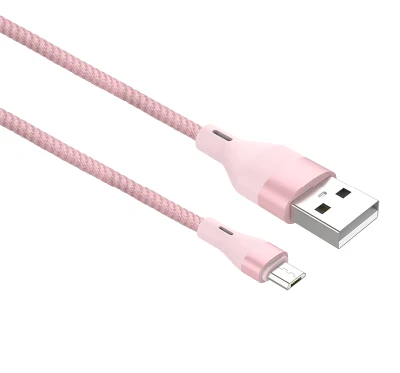 Hot Sale USB 2.0 un câble de données de charge mâle à micro mâle pour appareil Android