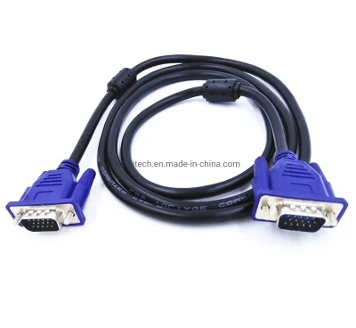 OEM 1.8m 1080P Mâle à Femelle 15 Broches VGA vers VGA Câble pour PC Ordinateur 1m 1.5m 2m 3m 5m 10m